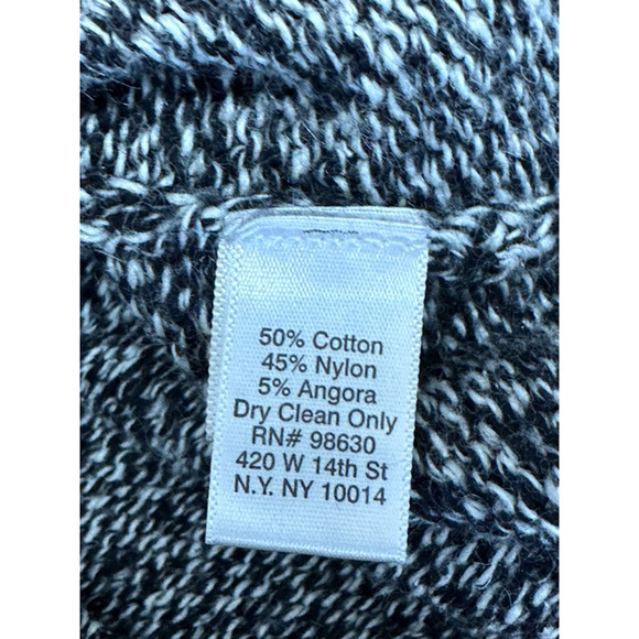 Lilla P Pullover Sweater 3/4 Sleeve V Neck Tight Knit Heathered Gray Women's XS - Picture 8 of 8